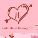 Hello Heart Monogram Font - Featured Image