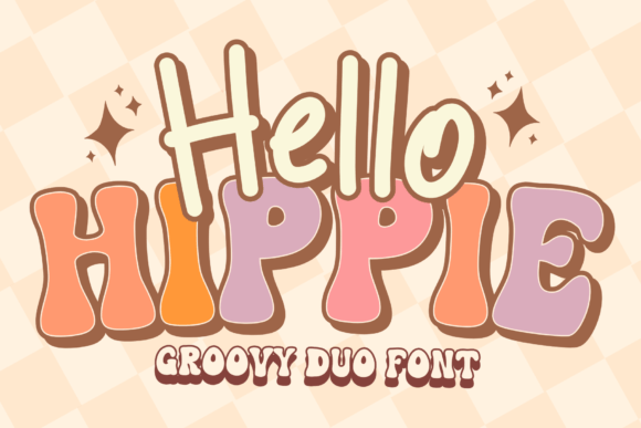 Hello Hippie Font - Featured Image