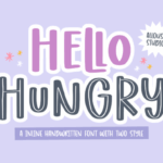 Hello Hungry Font - Featured Image
