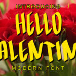 Hello Valentine Font - Featured Image