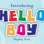 Helloboy Regular Font - Featured Image