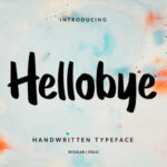Hellobye Font - Featured Image