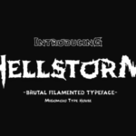 Hellstorm Font - Featured Image