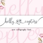 Helly Copters Font - Featured Image