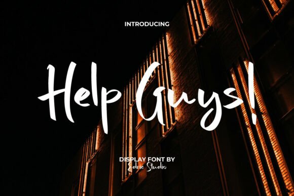 Help Guys Font - Featured Image