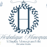 Herbalique Monogram Font - Featured Image