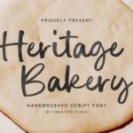 Heritage Bakery Font - Featured Image
