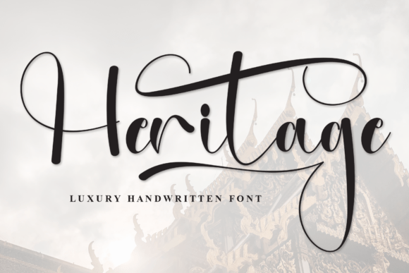 Heritage Font - Featured Image