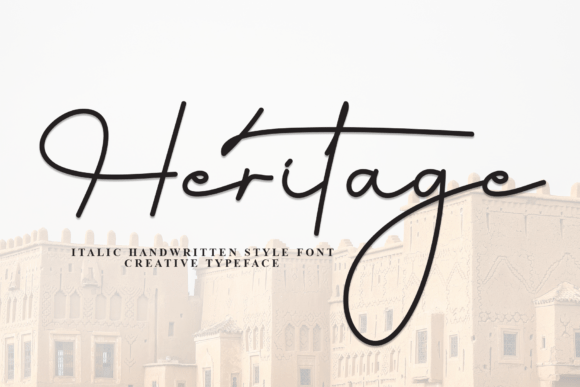 Heritage Font - Featured Image