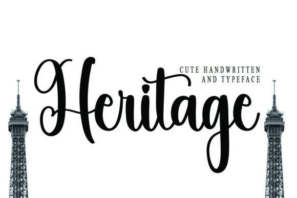 Heritage Font - Featured Image