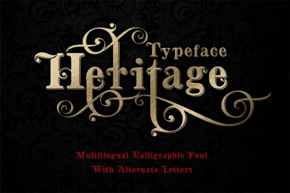 Heritage Font - Featured Image