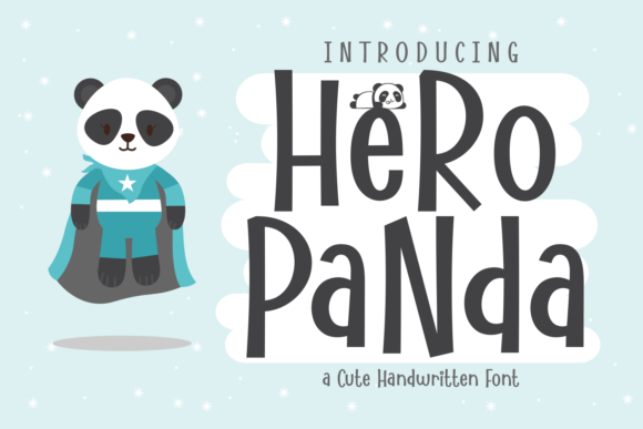 Hero Panda Font - Featured Image