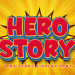 Hero Story Font - Featured Image
