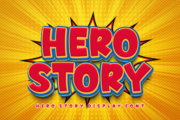 Hero Story Font - Featured Image
