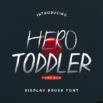 Hero Toddler Font - Featured Image