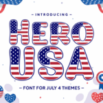 Hero Usa Font - Featured Image