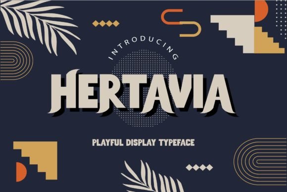 Hertavia Font - Featured Image