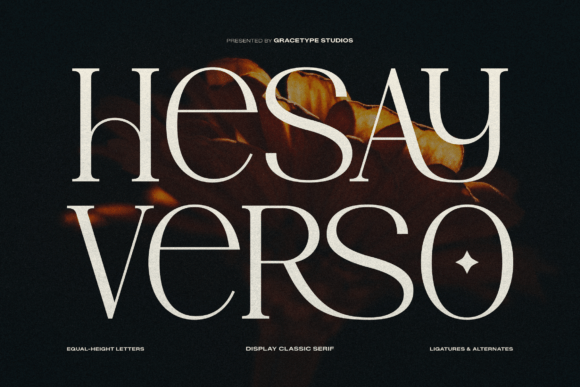 Hesay Verso Font - Featured Image