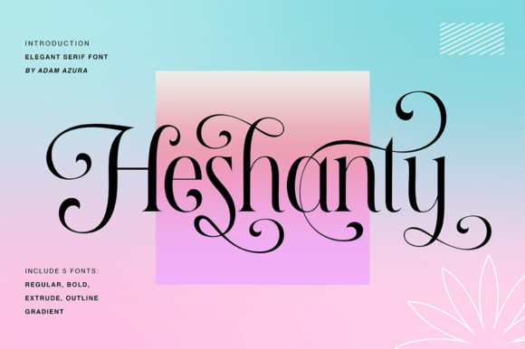 Heshanty Font - Featured Image