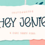 Hey Jenie Font - Featured Image