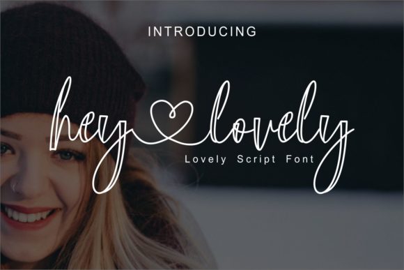Hey Lovely Font - Featured Image