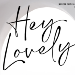 Hey Lovely Font - Featured Image