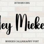Hey Mickey Font - Featured Image