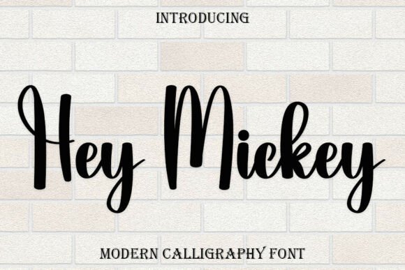 Hey Mickey Font - Featured Image