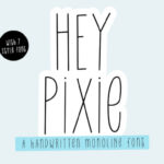 Hey Pixie Font - Featured Image