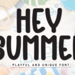 Hey Summer Font - Featured Image