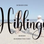 Hiblings Font - Featured Image