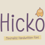 Hicko Font - Featured Image