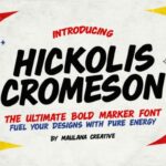 Hickolis Cromeson Font - Featured Image
