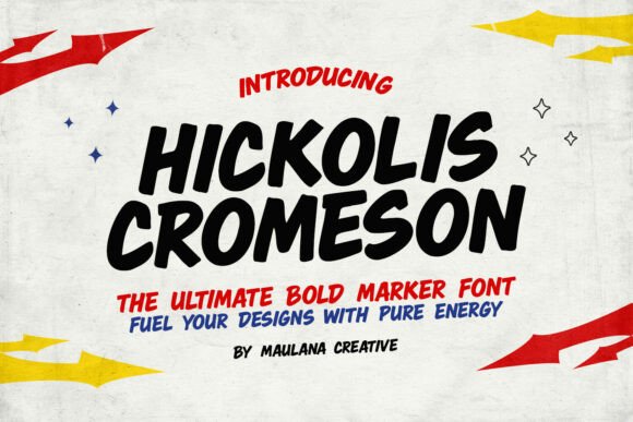 Hickolis Cromeson Font - Featured Image