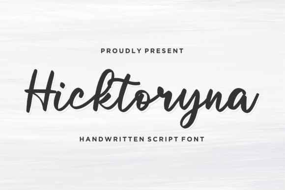 Hicktoryna Font - Featured Image