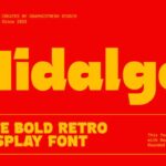 Hidalgo Font - Featured Image