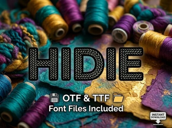 Hidie Font - Featured Image