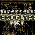 Hieroglyphs Font - Featured Image