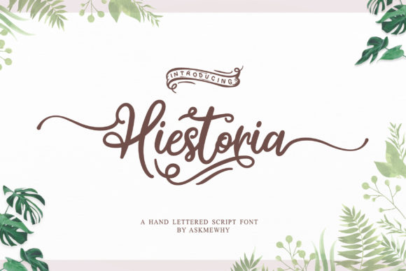 Hiestoria Font - Featured Image
