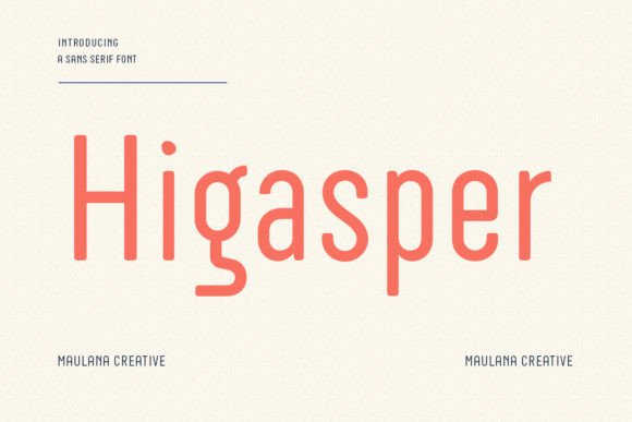 Higasper Font - Featured Image