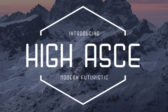 High Asce Font - Featured Image