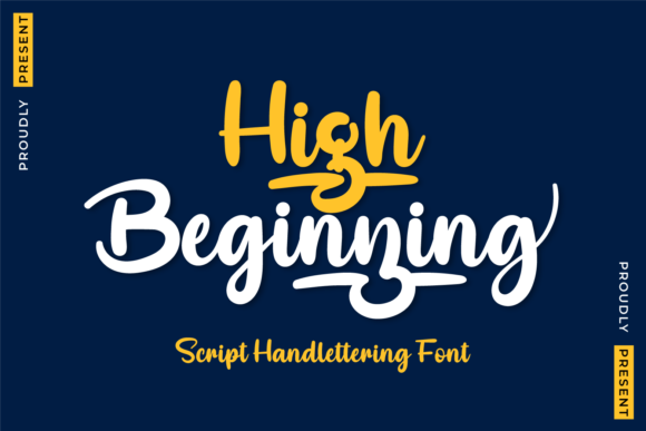 High Beginning Font - Featured Image
