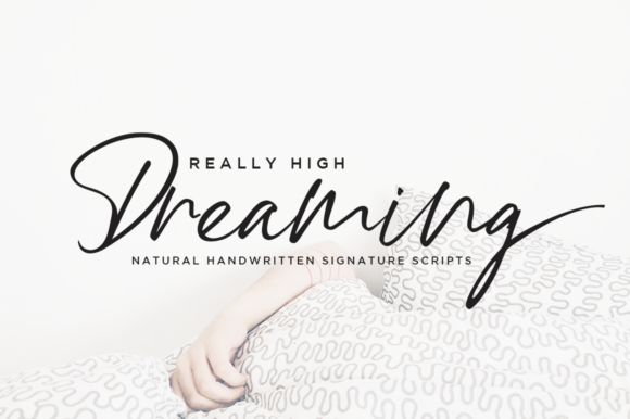 High Dreaming Font - Featured Image