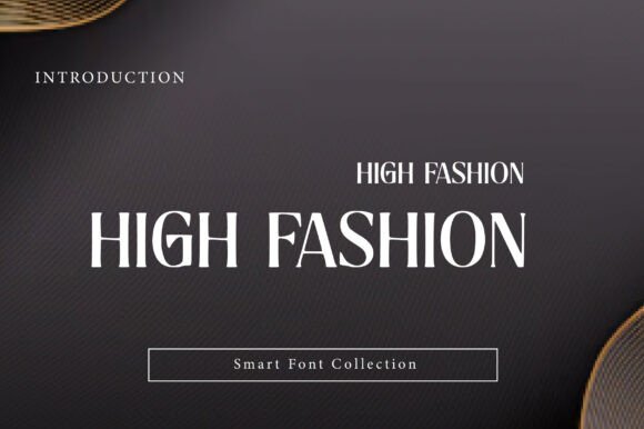 High Fashion Font - Featured Image