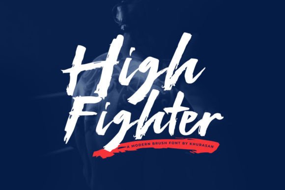 High Fighter Font - Featured Image