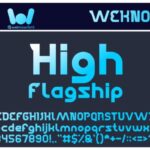 High Flagship Font - Featured Image