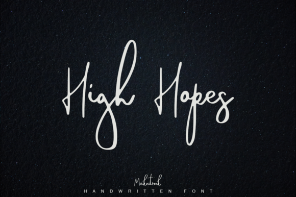 High Hopes Font - Featured Image
