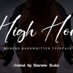 High Horse Font - Featured Image