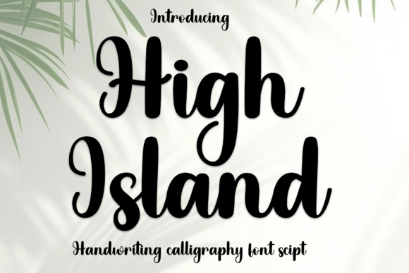 High Island Font - Featured Image