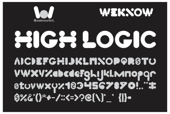 High Logic Font - Featured Image
